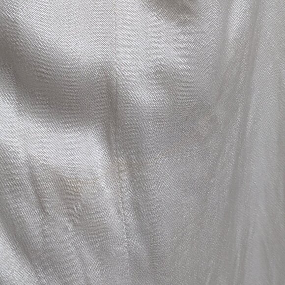 Meshki Claire White XL Maxi Dress - Bridal Shower, Engagement, Wedding Dress GUC - Picture 8 of 11